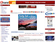 Tablet Screenshot of profesionales.oruroweb.com